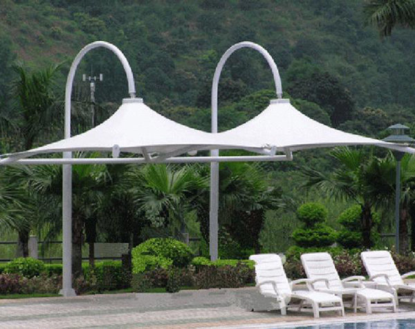 膜結(jié)構(gòu)景觀雨陽(yáng)傘面對(duì)突發(fā)性自然狀況該如何預(yù)防？