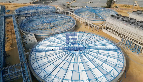萬平工程，福建某污水池加蓋工程成功竣工
